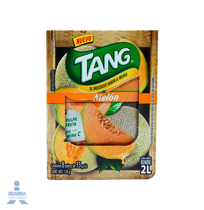 Refresco Tang Melón 15 g Ibarra Mayoreo