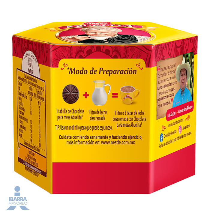 chocolate abuelita 270 g Ibarra Mayoreo