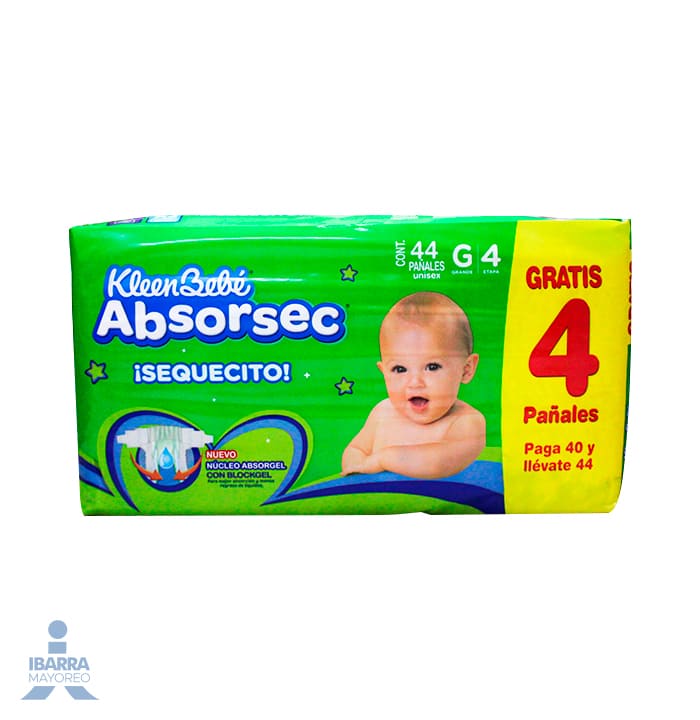 pañales absorsec etapa 3 precio farmacia guadalajara